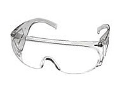 SAFETY - APPAREL - GLASSES - BASIC <br><font size=3><b>Utility Single Lens Safety Glasses- Clear
