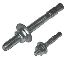 ANCHOR - WEDGE - STEEL - PREMIUM<br><font size=3><b>5/8 x 5 Wedge Anchor (25 bx)