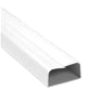 WIRE RACEWAY - WIREHIDER PLASTIC<br><b>White 1-1/2'' x 72'' Channel (4 pcs - 24 ft.)