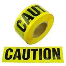 SAFETY  EQUIPMENT - CAUTION TAPE<br><font size=3><b>3