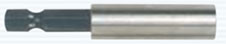 DRIVER -CHROME BIT HOLDER<br><font size=3><b>1/4 x 2-3/8 Chrome Vanadium Magnetic Bit Holder (ea)