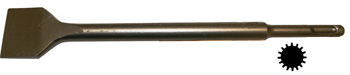 DRILL BIT - MASONRY - HAMMER - CHISEL<br><font size=3><b>2 x 18 (SPLINE) Scaling Chisel (ea)