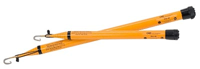 TOOL - RETRIEVER - TELESCOPING POLE<br><font size=3><b>16' Deluxe Grabber Telescoping Pole W/Hook