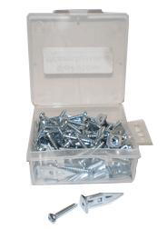 ANCHOR - LEGS - KIT w/SCRW<br><font size=3><b>Legs Drywall Kit w/8 x 1 Square Scrw (50)