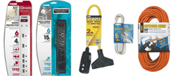 extension cords & outlet strips