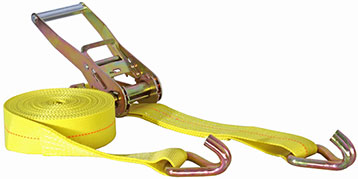 GENERAL - SUPPLY - TIE DOWN<br><font size=3><b>27' Ratcheting Tie Down w/J-Hook