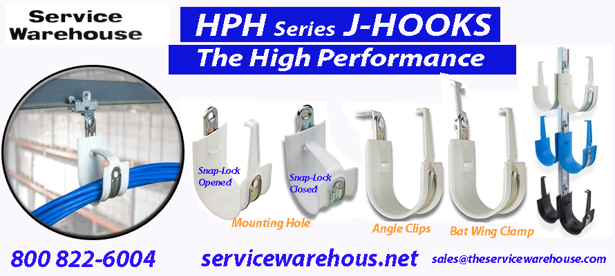 HPH series j-hooks