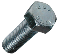 SCREWS - MACHINE - HEX TAP BOLT<br><font size= 3><b>5/16-18 x 3-1/2 Hex Tap Bolt (100)