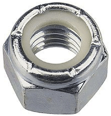 SCREWS - NUTS & WASH - NUTS - LOCK - NYLOC<br><font size=3><b> 1/2 - 13 Nyloc Lock Nut (100)