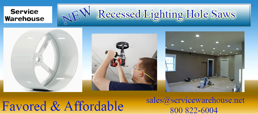 Recessed Lighting Hole Saws