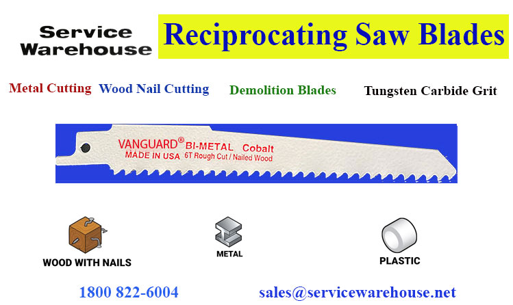 Reciprocating saw Blades