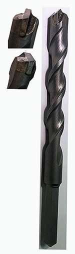 DRILL BIT - METAL CUTTING - DIAMOND GROUND<br><font size=3><b>3/8 X 6 Junior Safe Cracker Bit (ea)