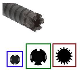 DRILL BIT - MASONRY - CUTTER - SDS-REBAR<br><b>1-1/8 x 12 Rebar Cutter Head