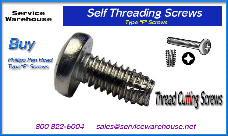 TYPE F SCREWS