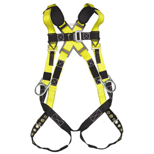 SAFETY - FALL PROTECTION HARNESS<br><font size=3><b>(M-L) Deluxe Seraph w/TB Legs, 2 Side D-Rings