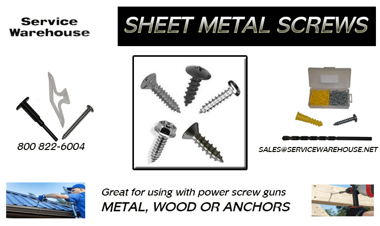 sheet metal screws