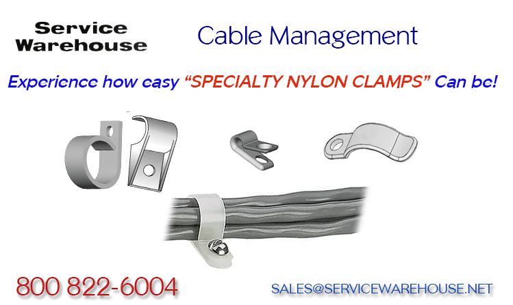 Specialty Nylon Cable Clamps