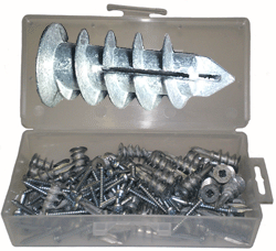 ANCHOR -TORNADO-METAL - KIT<br><font size=3><b>SW-Metal Tornado Anchor Kit w/Scrw (50)