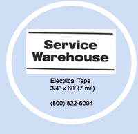 TAPE -  ELECTRICAL - COLOR ID <br><font size=3><b>3/4 x 60' White Electrical Tape (ea)