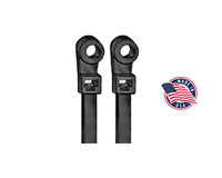 UV Black Mounting Ties