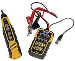 TOOLS -  TEST EQUIPMENT - VDV<br><font size=3><b>KLEIN Deluxe Tone & Probe Kit w/pouch