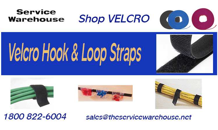 Velcro hook and loop fasteners
