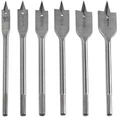 DRILL BIT - WOOD BORING - X-SERIES<br><font size=3><b>1-1/8 x 6 X-Series Short Paddle Bit (ea)